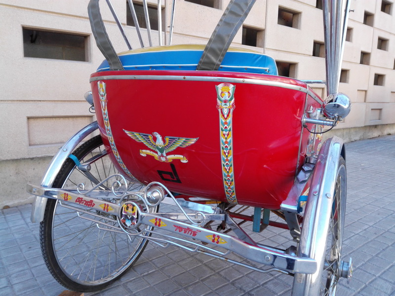 0118 rickshaw bicicleta taxi 1plz asia tailandia inox loneta 95-160x255x74-98 _175eu._ 1u